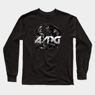 AvPGalaxy Acronym Silver Logo T-Shirt Long Sleeve T-Shirt